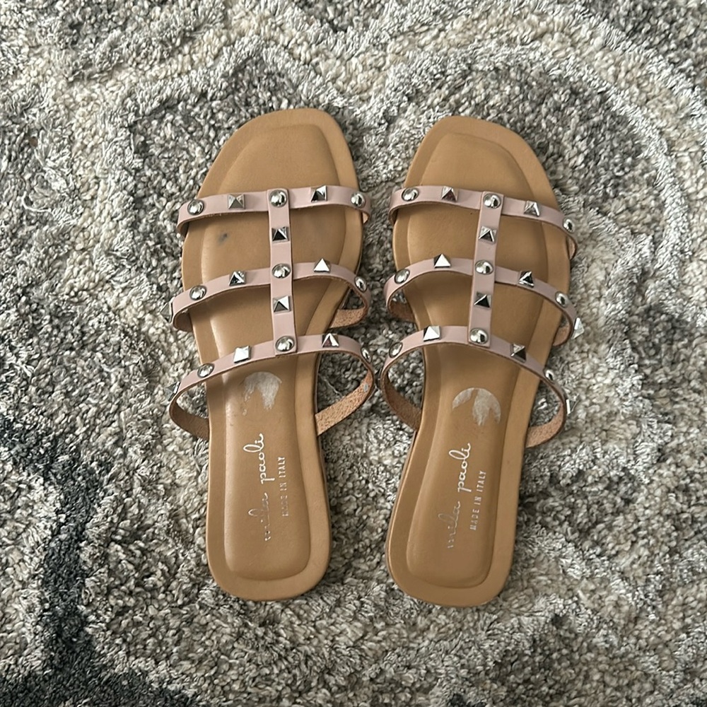 Studded sandals size 7.5
